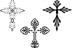 various-cross-tattoos