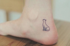 Adorable-Small-Cat-Foot-Tattoo