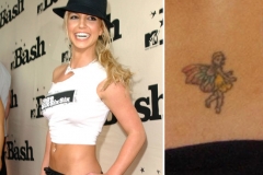 Britney-Spears-first-ink-fairy-small-her-back